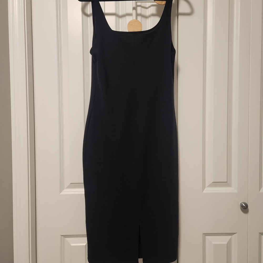 Zara Black Midi Dress